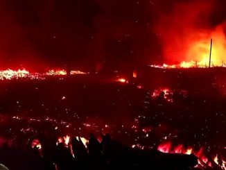 Incendio en Chile